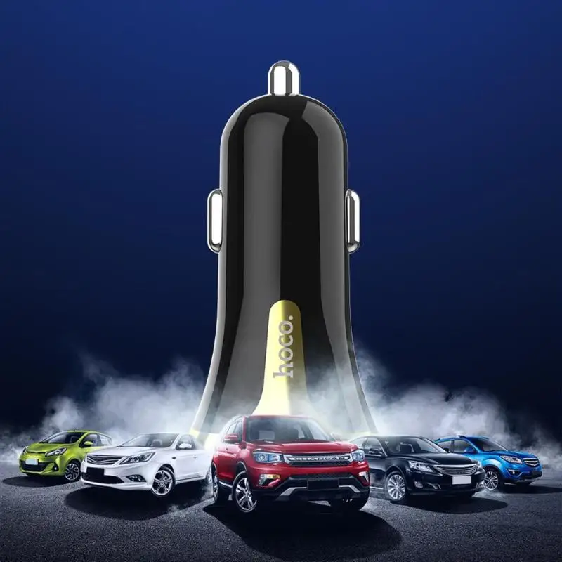 HOCO 18 Вт автомобильное зарядное устройство PD QC 3,0 USB+ type-C телефон Быстрая Зарядка адаптер для samsung huawei Xiaomi OnePlus Android телефон Универсальный
