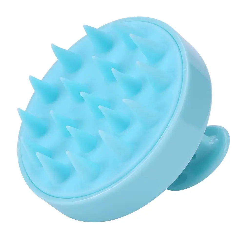 Soft Silicone Shampooing Massage Du Cuir Chevelu Brosse De Tête Massager  Douche Corps Masser Nettoyage Brosse De Cheveux Peig[x458]