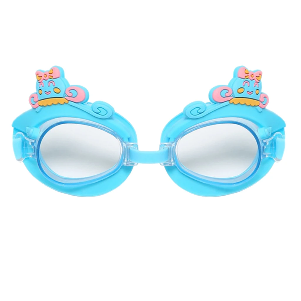 Kids Swimming Goggles Anti-Fog Waterproof Swim Glasses & Silicone Frame Kids Swimming Goggles for Children