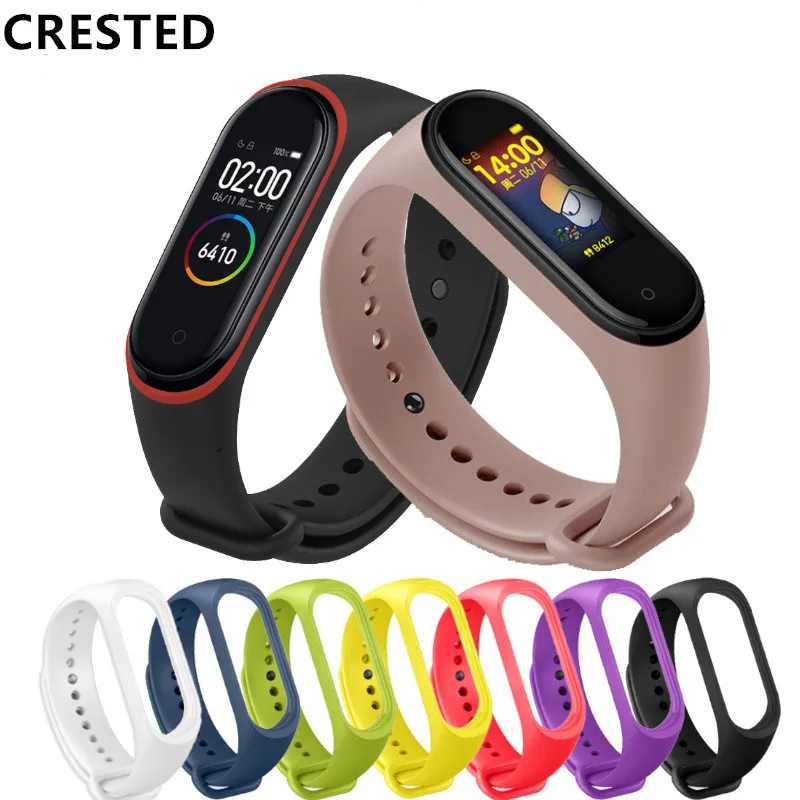 Pulseira Mi Band 6 5 Cinturino Per Xiaomi Mi Band 4 Cinturino Per Bracciale Correa Wristband Reloj Xiaomi Mi Band 5 Kordon Watchband