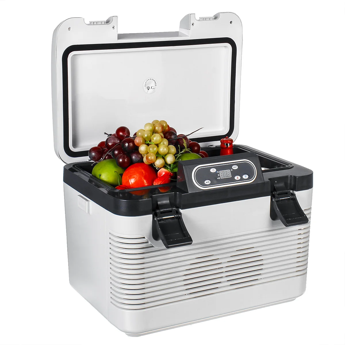 Car Fridge Portable DC 12V - 24V 19L Refrigerator with Freezer Cooler Portable Outdoor Picnic 12 volt fridge