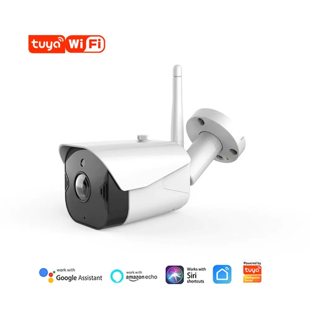 Tuya Smart Life HD 1080P Waterproof Outdoor IP Camera P2P WiFi Security Bullet CCTV Surveillance Metal Shell | Безопасность и