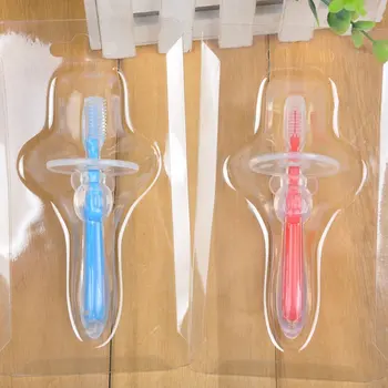 

Infant Training Soft Silicone Toothbrush Baby Cartoon Molar Oral Care Cute Soothing Teething Tooth Brush