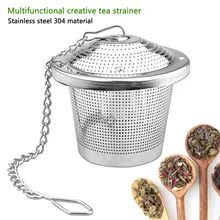 4 ян нержавеющая сталь 304 баррель фильтр для чая креативный шлак посылка для чая фильтр для приправ посылка для чая