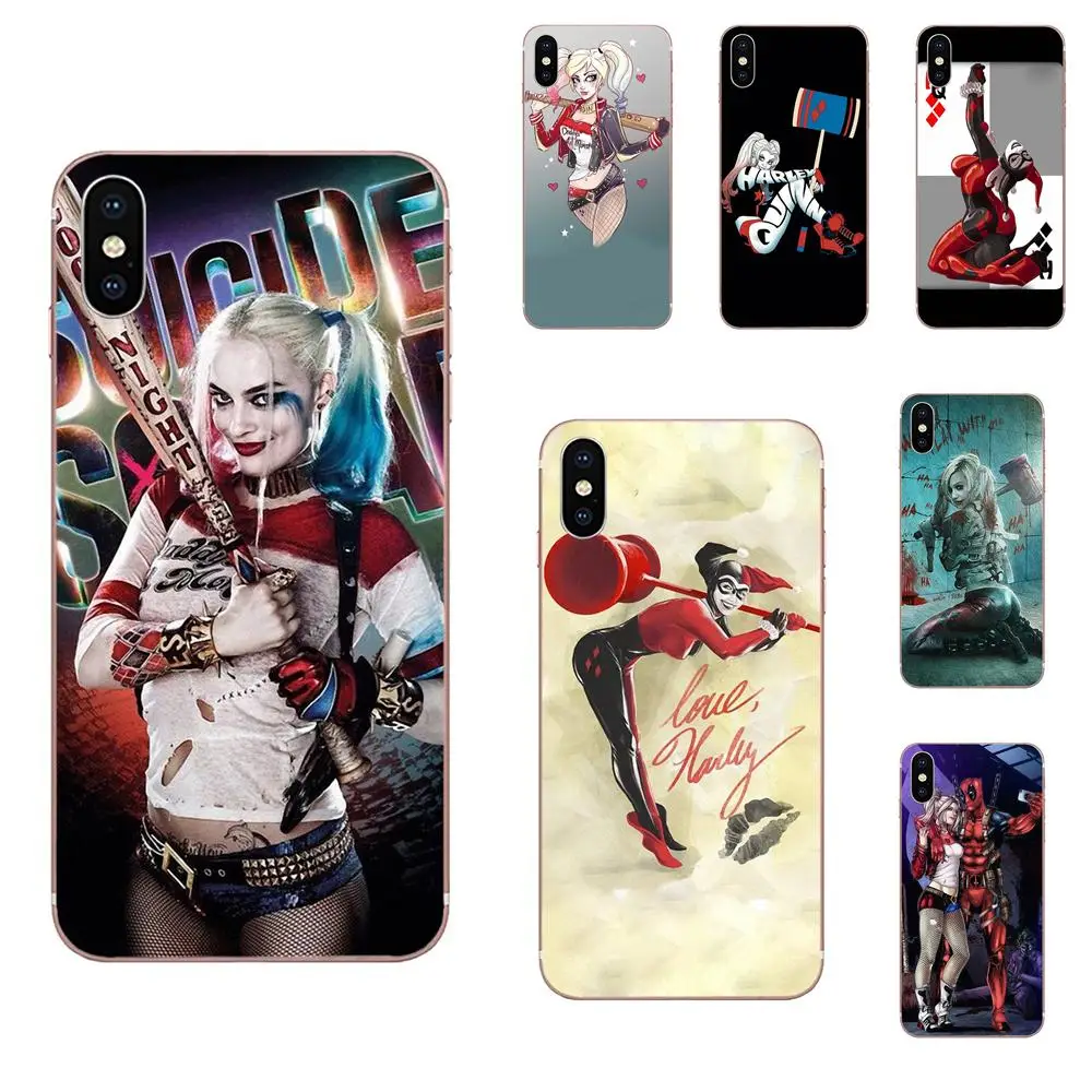Чехол для мобильного телефона Harley Quinn Apple iPhone 4 5 5C 6 6S 7 8 Plus X XS Max XR модный дизайн |