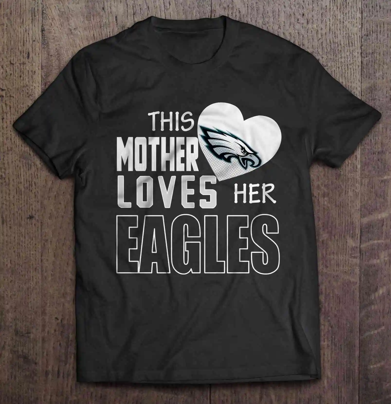 Футболка с принтом This Mother Loves Her Philadelphia футболки круглым вырезом и короткими
