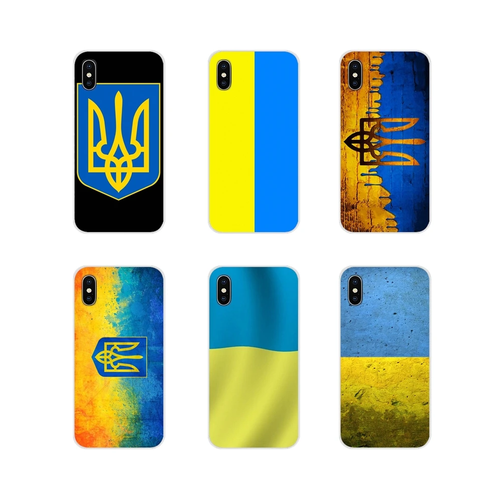 Ukraine Flag Accessories Phone Shell Covers For Samsung Galaxy S2 S3 S4 S5 Mini S6 S7 Edge S8 S9 S10E Lite Plus | Мобильные телефоны