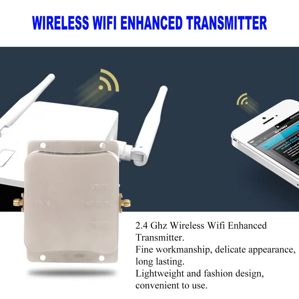 2.4 Ghz Durable Wireless Wifi Enhanced Transmitter Multi-functional Wireless Wifi Enhanced Transmitter