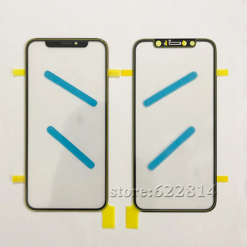 5 шт./лот Высокое качество для IPhone max ЖК-экран стекло Объектив Передняя крышка пластина Сенсорное стекло