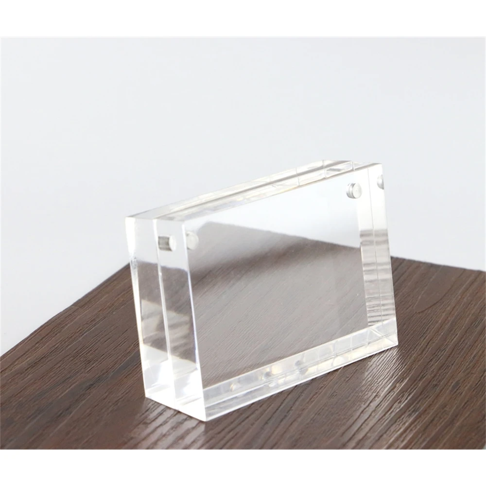 60 90mm Price Tag Name Card Display Acrylic Magnetic Picture Photo Frame Declining Desk Sign Frame Ad Block Label Display Stand Card Holder Acrylic Card Holder Displayacrylic Card Display Aliexpress
