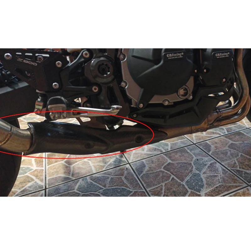 2020 Slip On For Kawasaki Z900 2017 18 19 Modified Exhaust Muffler Escape Middle Link Pipe Delete Eliminator Enhanced Z900 Z 9001.