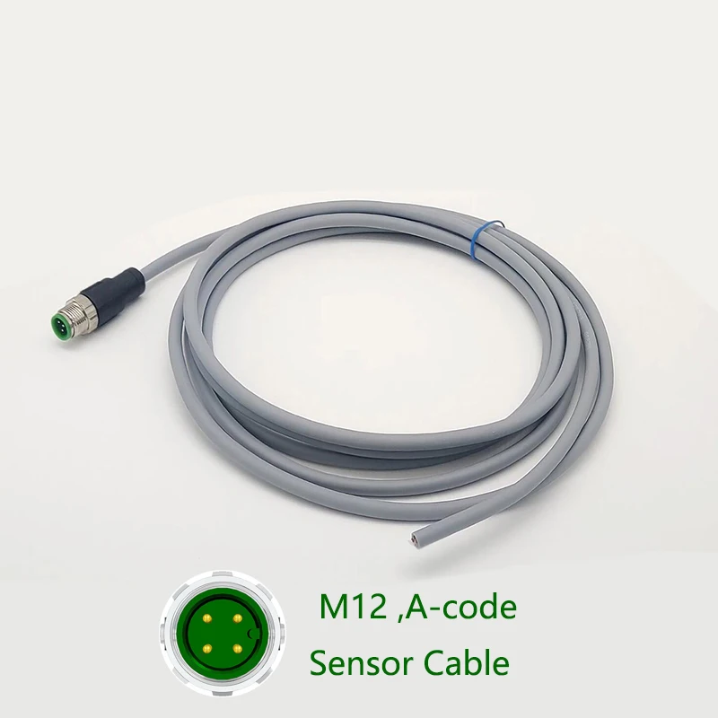 M12 сенсорный кабель 4 контакта штекер гнездо 5 метров CE IP67 | Обустройство дома