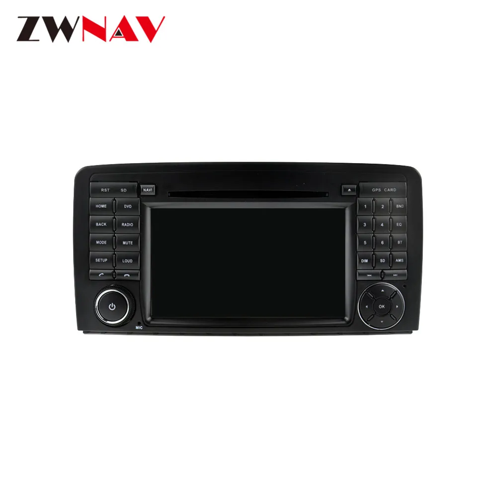 Cheap Android 9 Car DVD Player GPS For Mercedes-Benz R-Class W251 2005-2017 Auto Stereo Radio Car Multimedia Player Head Unit Recorder 7