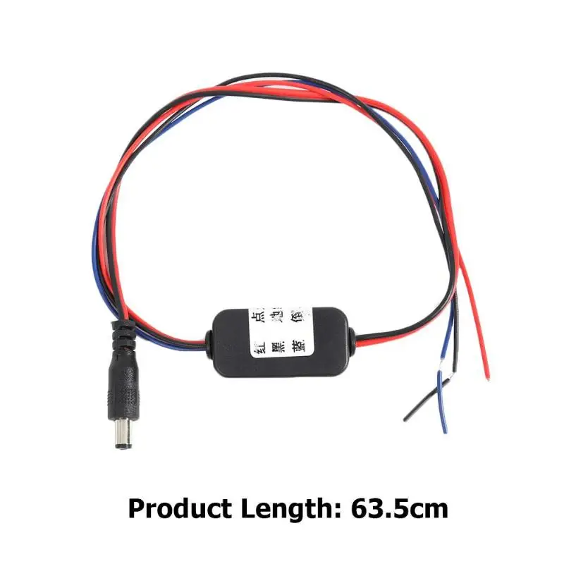 Камера заднего вида реле таймера задержки фильтр провода кабель для автомобиля RCA продуманное производство длительный прочный