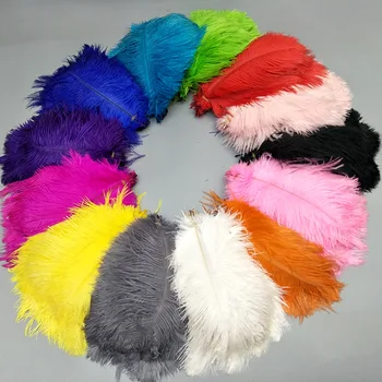 

15-30cm 10Pcs/lot Beautiful cheap Ostrich Feathers for DIY Jewelry Craft Making Wedding Party Decor Accessories