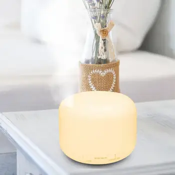 

500ml Mini Air Ultrasonic Humidifier Led Night Light Aromatherapy Essential Oil Aroma Diffuser Misk Maker For Home Car Office