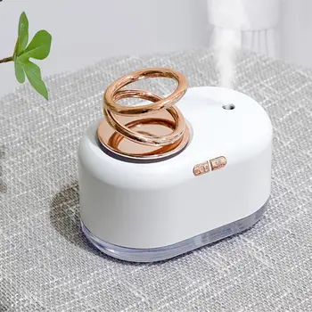 

2020 New Double Ring Magnetic Levitation Humidifier Usb Humidifier Mini Humidifier Ultrasonic Humidifier 300ml Battery Household