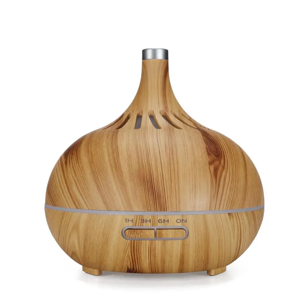 

YX-456 new ultrasonic atomizer household wood grain hollow shell aromatherapy machine autumn and winter air humidifier