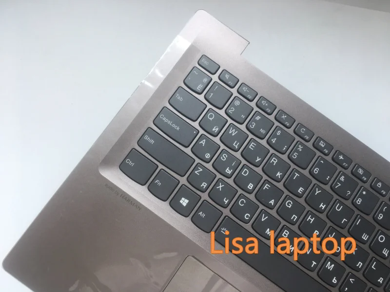 Для lenovo 7000-14 520S-14 C shell клавиатура серый украинский 5CB0P26563