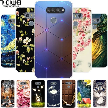 Перейти на Алиэкспресс и купить Мягкий силиконовый чехол для LG K50S, 6,5 дюйма, чехол для LG K40S, 6,1 дюйма, мультяшный чехол для LG K50S, Thinq LGK40S LGK50S k61