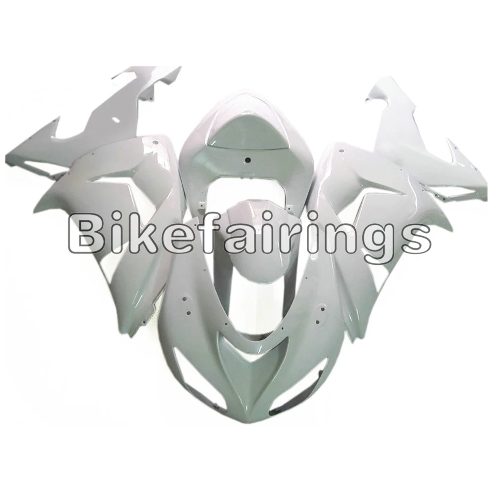 Полный белый Sportbike ABS инжекционные Обтекатели для Kawasaki ZX10R 2006 2007 06 07 ZX-10R мотоциклы рамы кузова Новые