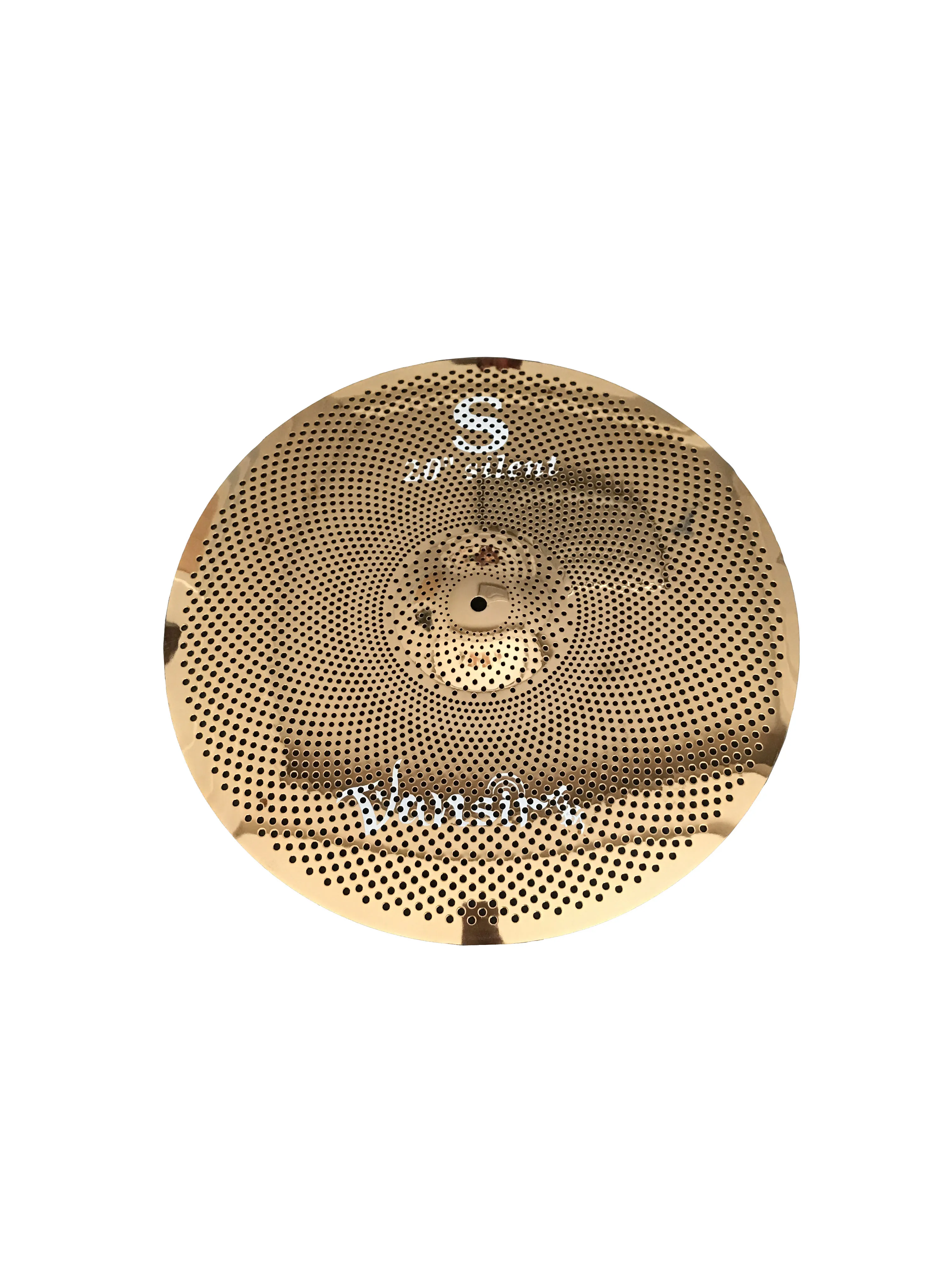 Vansir Polishing Mute Cymbal Gold Color 14''HH+16''Crash+18''Crash+20''Ride+Cymbal Bag