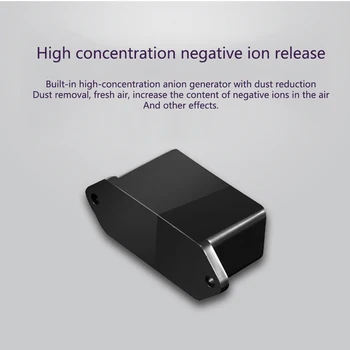 

Smoke Dust Purification Mini Portable Car Interior USB Rechargeable ABS For Home Remove Formaldehyde Ozone Desktop Air Purifier