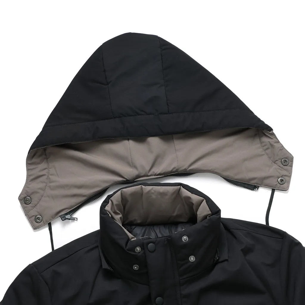 Casaco jaqueta masculino chaqueta hombre уличная куртка мужская осенне-зимняя повседневная куртка с карманами на пуговицах верхняя одежда chamarra