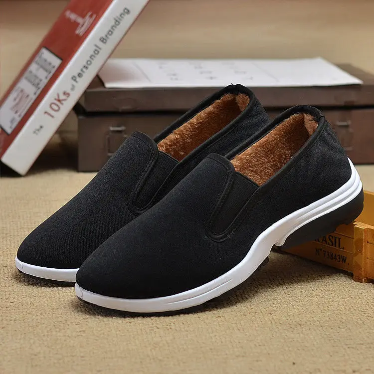 

Dan mian Classic Autumn And Winter MEN'S SHOES round-Toe Casual Shoes Fashion dan mian-MEN'S Shoes Slip-on Old Beijing Cloth Sho