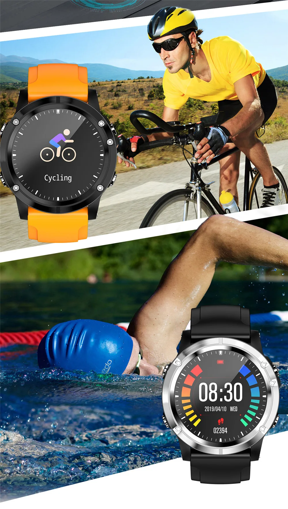 T5 Смарт-часы мужские IP68 водонепроницаемые спортивные часы для занятий фитнесом трекер сердечного ритма трекер сна умные часы для iOS Android