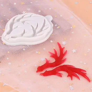 

Large Antlers Resin Silicone Mold Cake Fondant Molds Sugarcraft Baking Tools 40JF