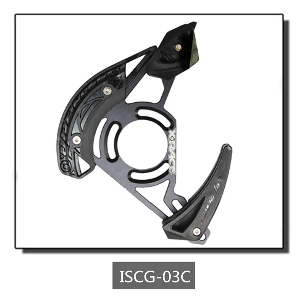 Bicycle Chain Guide MTB 1X System ISCG 03 ISCG 05 BB Single Speed Wide Narrow Gear Chain Drop Catcher chain protector bike Parts - Цвет: ISCG 03C black
