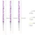 3 шт./компл. Nail Art Line Painting Pen Slim 3D Tips Acrylic UV Gel Brushes Drawing Colorful Line Grid Design Nail Маникюрные Инструменты