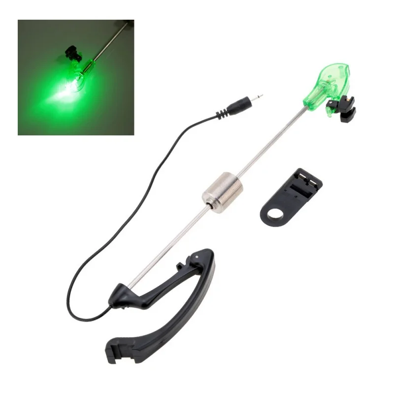 

Fishing Swinger Bite Alarms Indicator Set Electronic Illuminated 4pcs In Eva Case Carp Coarse Fishing Tackle