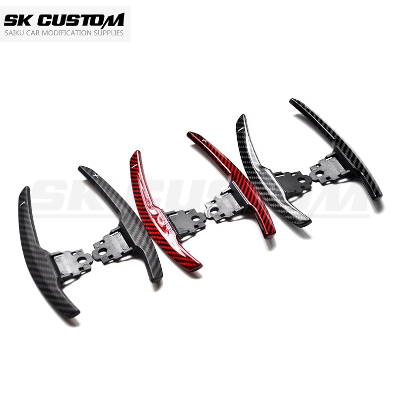 Interruptores de paleta de fibra de carbono para volante, para BMW F36 F21 F22 F32 F30 F02 F80 F11 F06 F20 F23 F10 F12 F26 F15 M3 M4 M5 M6