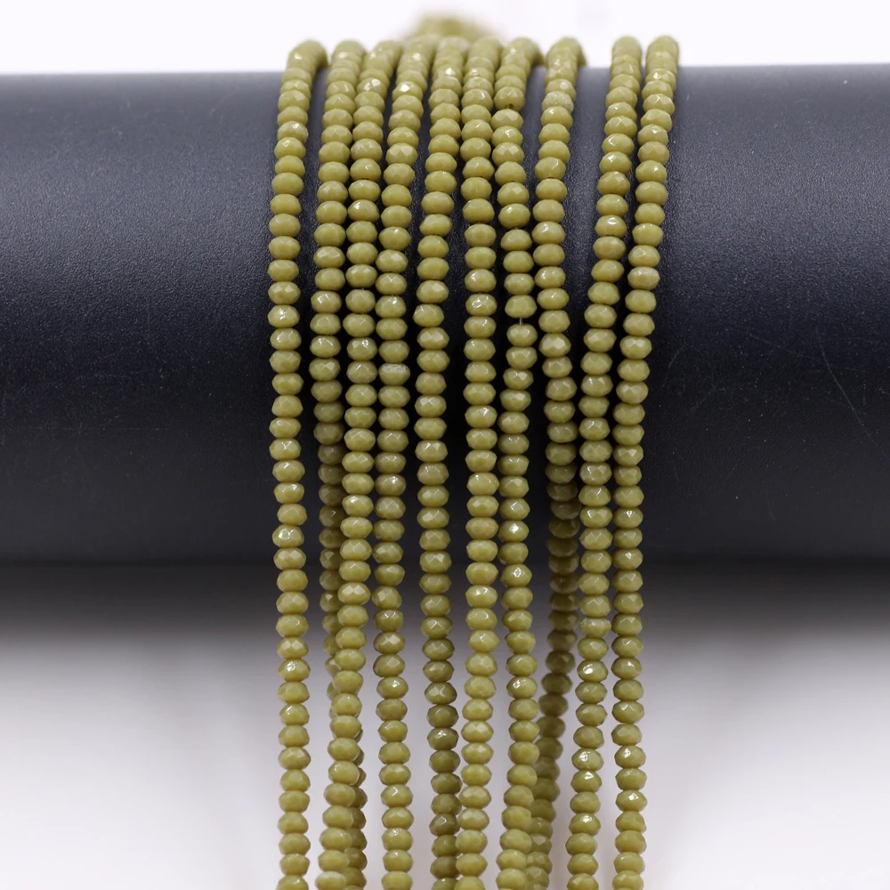 Круглые Бусины из стекла 2 мм 390 шт.|beads charms|glass spacer beadsbeads 2mm |