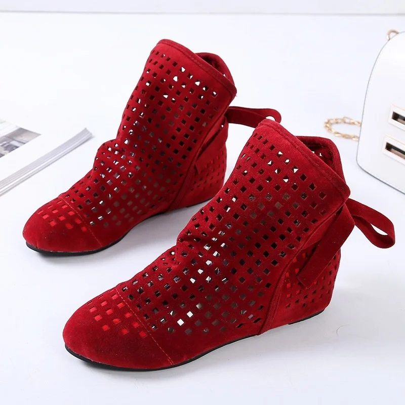 cute flat womens booties