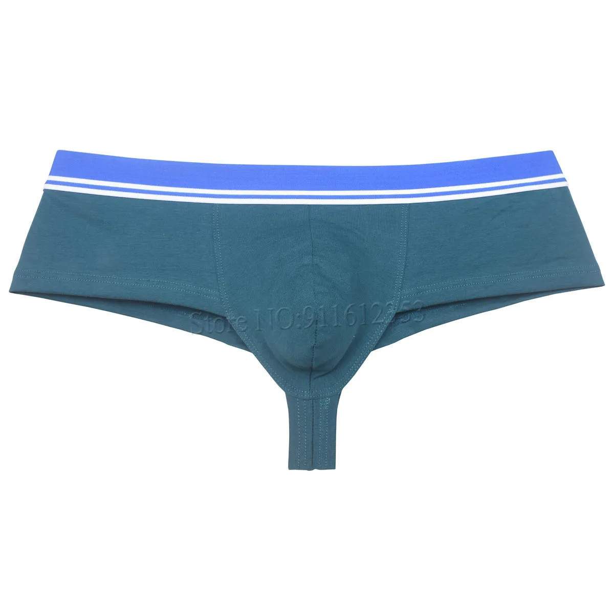 Men Cotton Cheeky Boxer Briefs Underwear Trunks Brazil Bikini Bottoms Men's Panties Male Skimpy Pouch Shorts