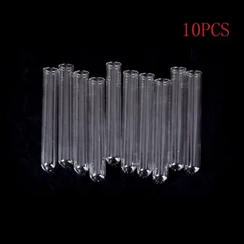 

10pcs 100mm Pyrex Glass Blowing Tubes 4 Inch Long Thick Wall Test Tube Lab Supplies