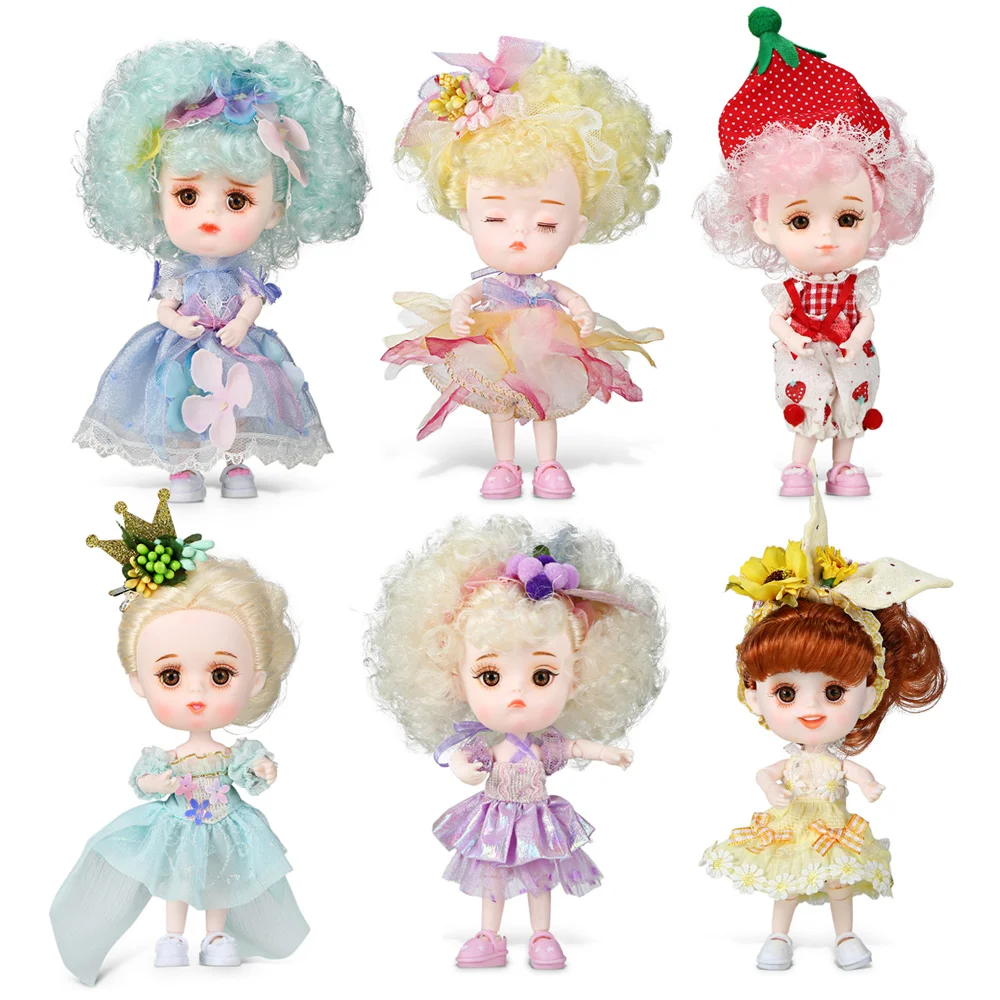 BJD кукла 1/12 мечта сказочные куклы 26 шарнирная кукла для девочки подарок игрушки ob11 кукла мини-кукла с одеждой обувь 14 см милый подарок