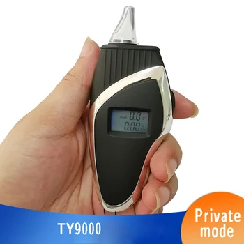 

NEW TY9000 Alcohol Tester Professional Breath Police Breathalyzer LED Digital Alcohol Testers Breathalyzer AT818 Private model