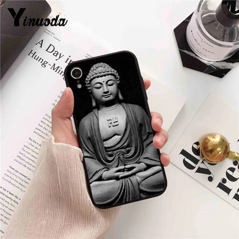 Yinuoda Ретро Галактический Гаутама Будда милый чехол для телефона iPhone 5 5Sx 6 7plus 8 8Plus X XS MAX XR 10 чехол 11 pro max