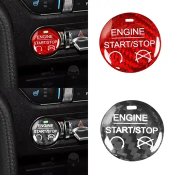 

Car Auto Engine Start Stop Button Sticker with Fragrance Tablet for Ford Mustang