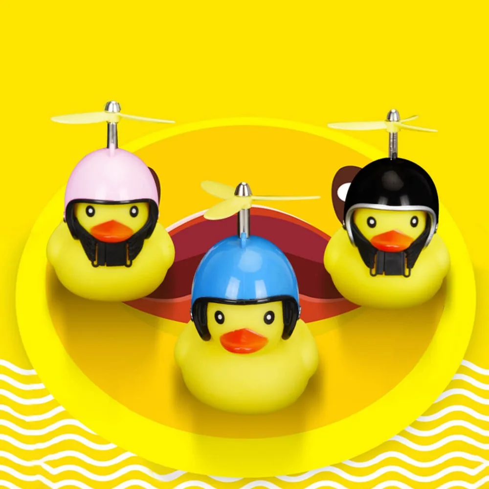 Xiaomi велосипед утка спиннинг пропеллер шлем сломанный ветер желтая утка Предупреждение ющий светильник свисток MTB дорожный велосипед Мотор велосипед деко
