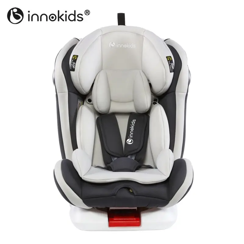 Детское безопасное сиденье Innokids с вращающейся на 360 градусов машиной для детей 0-12 лет, детское сиденье с защелкой Isofix interfa - Цвет: Seat belt fixing D