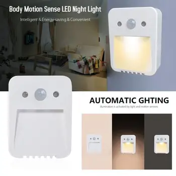 

Night Light Motion Sensor Lavender Aroma Safety Lamp Indoor/Outdoor Bedroom Restaurant Bright Aromatherapy Induction Light