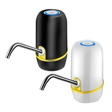 2 комплекта зарядки электрическая насосная бутылка для воды кронштейн для чистой воды напорный кран для воды черный и белый