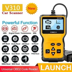 Scanner universel de moteur de voiture, lecteur de Code de défaut, outils de Diagnostic automobile, outil de balayage pour toutes les voitures de protocole OBD II 
