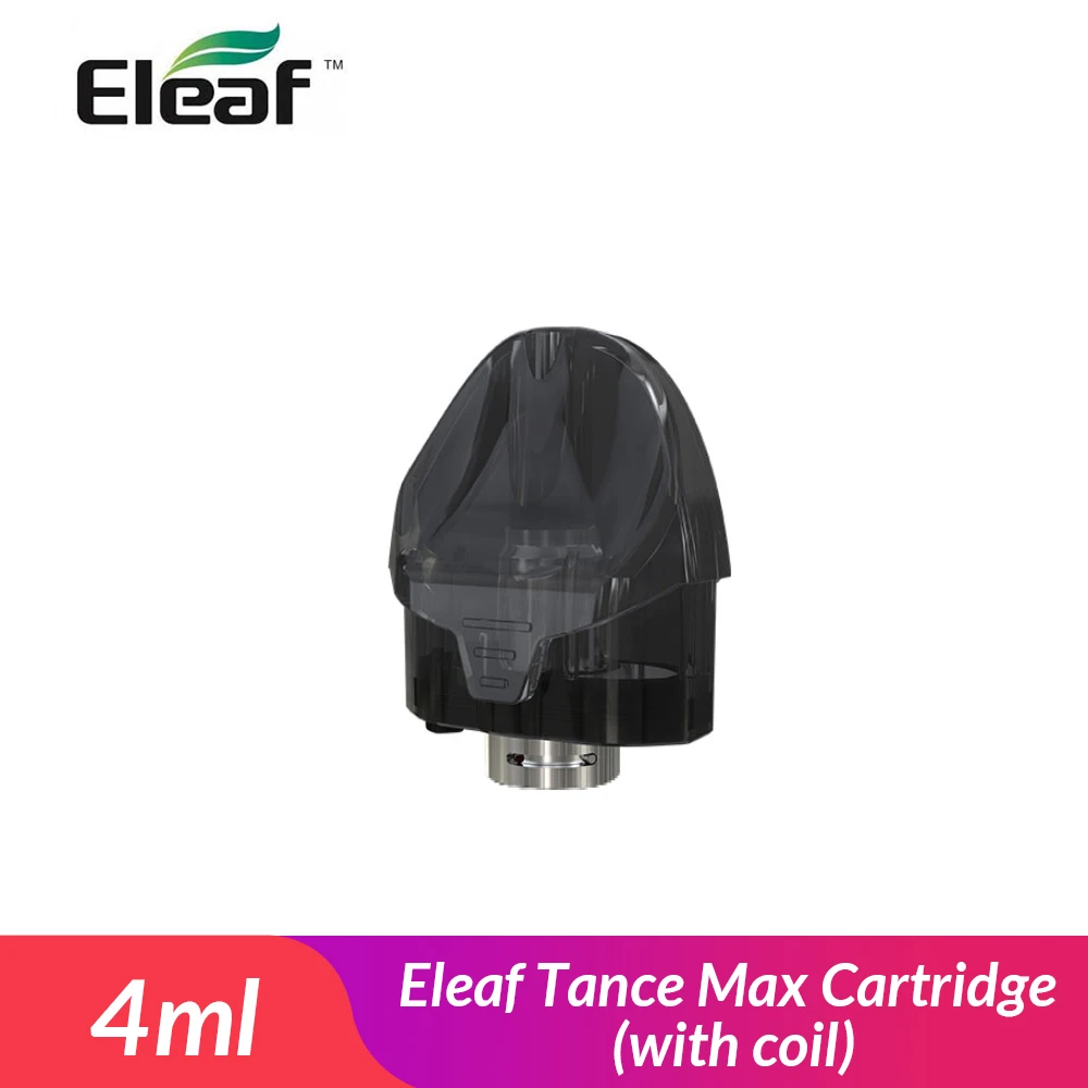 Оригинальный картридж Eleaf Tance Max Pod 4 мл для GS Air M 0 6 Ом/GS S катушка 1 Ом VS Drag 2/Drag Mini vape