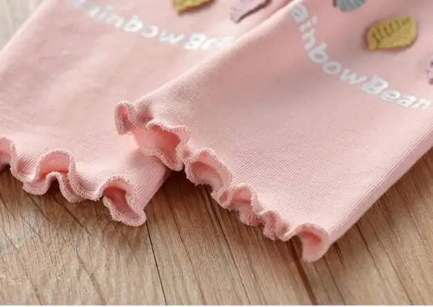 VIDMID Cute Rabbit Printed Girls Pants Winter Warm trousers Kids Baby Warm long pants clothing 2-6 years children pants 7071 28